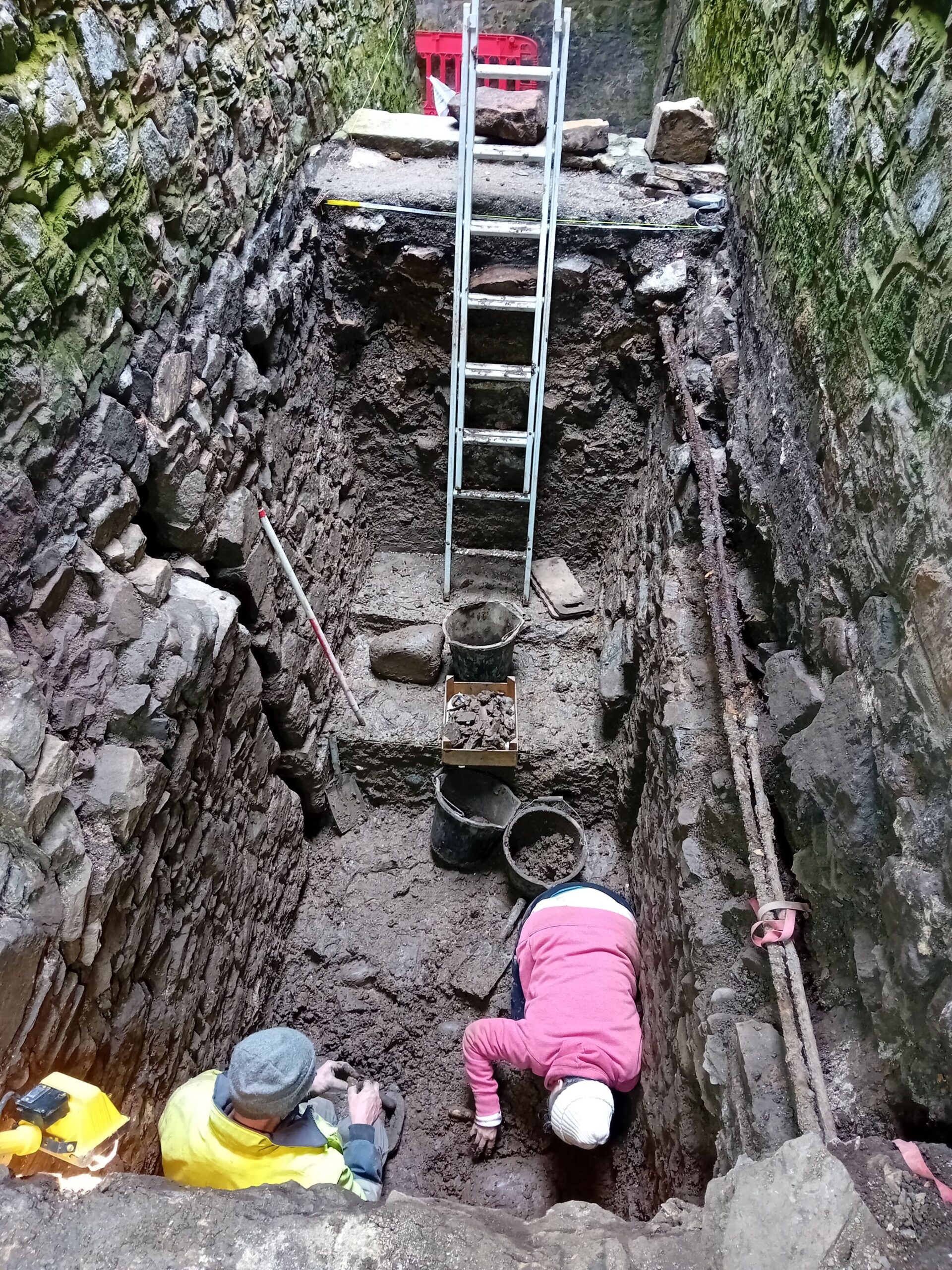 Excavation of the Castle Cornet drawbridge pit - a talk by Philip de Jersey and Tanya Walls